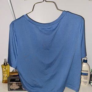 shein "california west coast" cropped tee